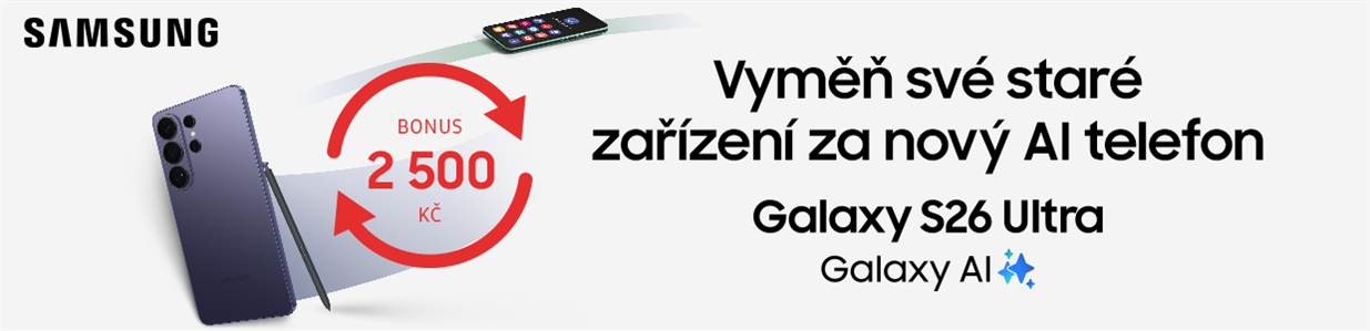 smartphone Samsung Galaxy S26 výkupní bonus